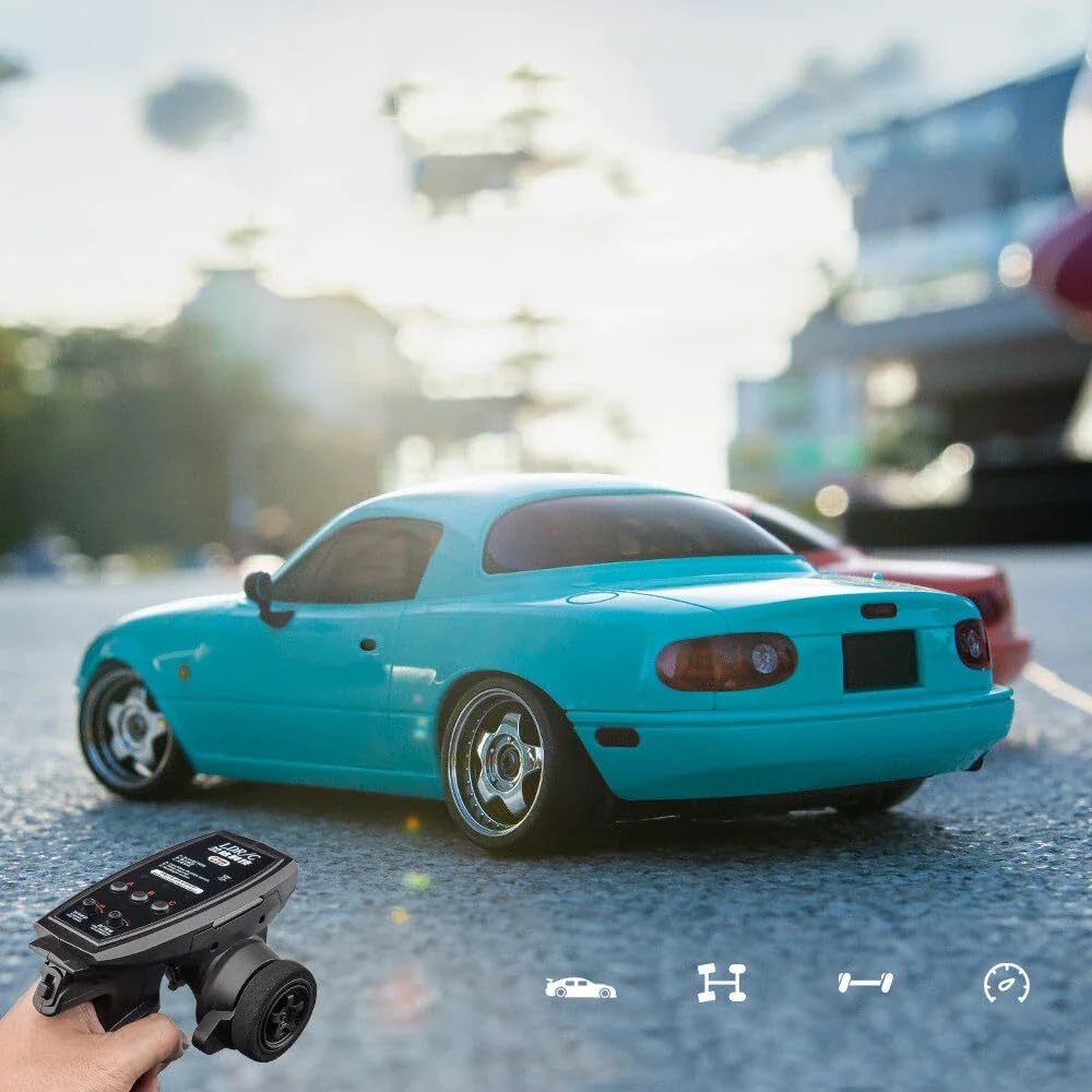 Amazon.com: YOMTDIY Mini RC Drift Car with Gyro LED Lights, LDRC